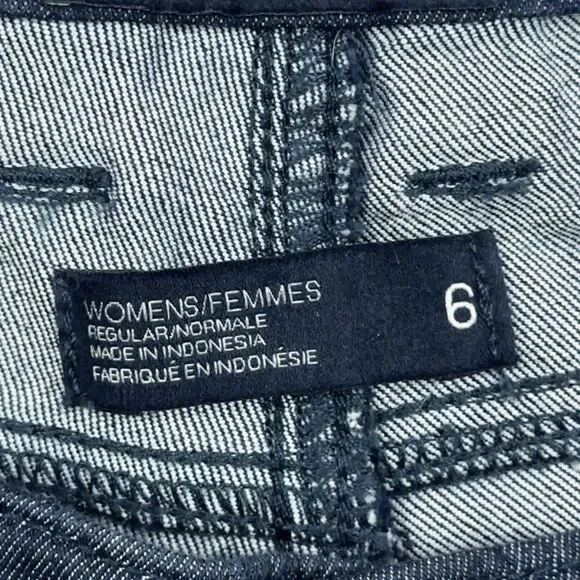 The North Face Tungsted Pants Women's 2 Blue Dark Wash Stretch Mid Rise Hiking - Picture 9 of 13